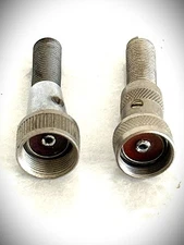 LOT of (2) Vintage Switchcraft 2501F Screw-On Female Connectors JT-30, Ham