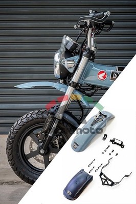 Honda Dax 125 ST125 High Mount Front Fender Kit - Upper & Lower Set Custom Parts