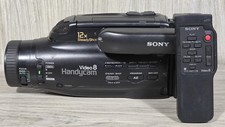 Sony CCD-FX630 Portable Video 8 Cassette Recorder Charger  Remote - TESTED -