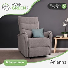 Poltrona relax elettrica reclinabile a motore ARIANNA - Evergreenweb