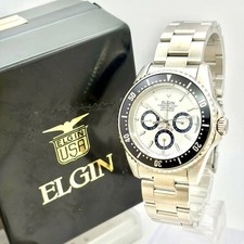 ELGIN Submarine Fleet 505778 46.6 x 40.8 mm Wrist 19.5 cm Watch Bezel Stuck