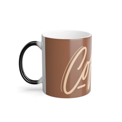 Coffee Script Color Morphing Mug | 11oz FREESHIPS 