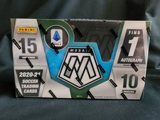 2020/21 PANINI MOSAIC SERIE A SOCCER HOBBY BOX NEW SEALED
