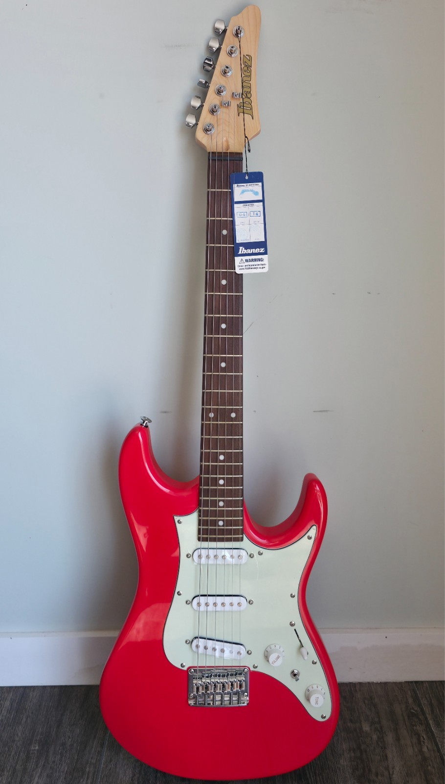 Ibanez AZES31 Electric Guitar - Vermilion