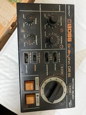 BOSS Dr. Rhythm DR-55 Vintage Analog Drum Machine Rhythm Box Untested Japan