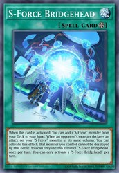 S-Force Bridgehead BLGG-EN118 Ultra Rare 1st Edition YuGiOh