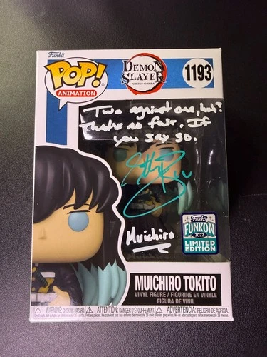Demon Slayer: Muichiro Tokito #1853 Chase Signed by Griffin Burns