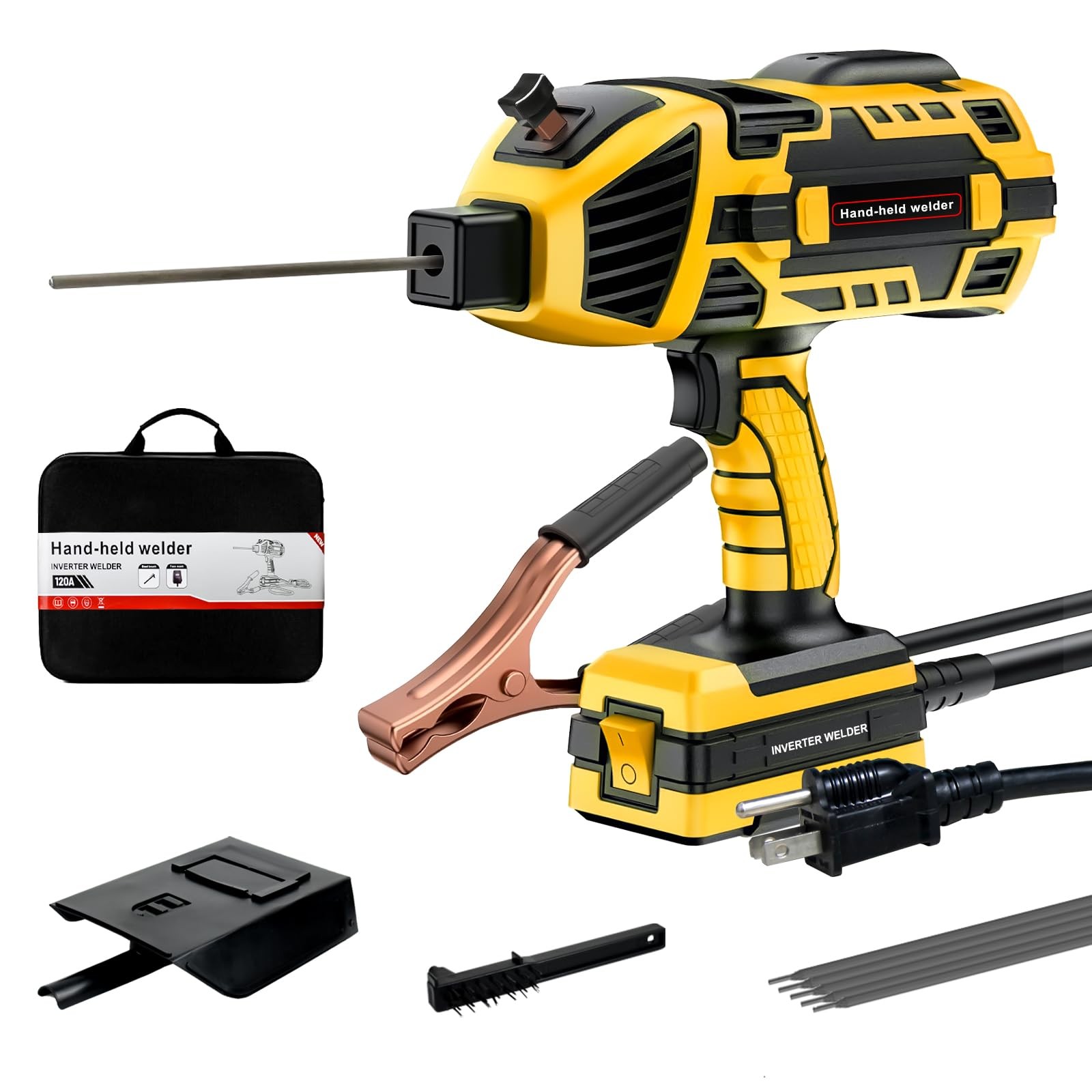 Handheld Welding Machine 110V 120A Portable Electric ARC Welder