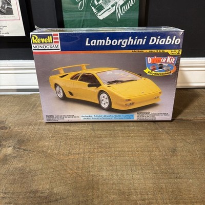 Lamborghini Diablo Plastic Model Kit-1998-Rare Revell/Monogram Kit-1:24 Scale.