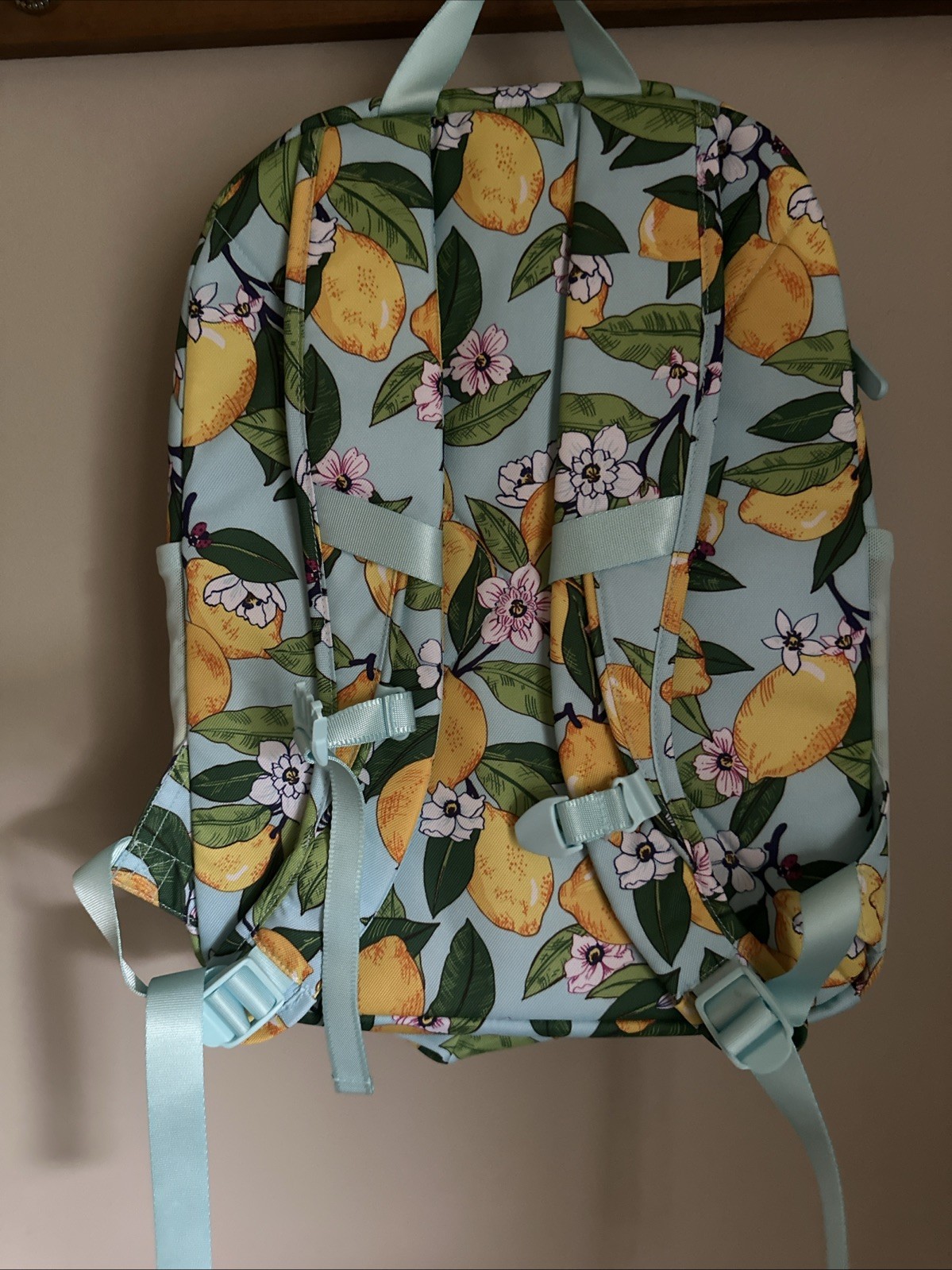 Vera Bradley Large Essential School Backpack Lemons Lemon Grove NWT New thumbnail 4