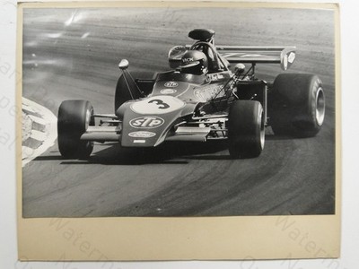 Ronnie Peterson Formel 1 Rennwagen Nr. 3 Stp Ford um 1970 Foto