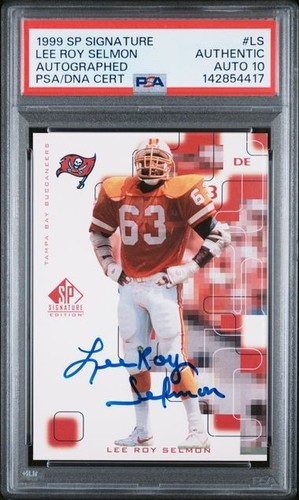 Lee Roy Selmon [Autograph] #LS 1999 SP Signature card