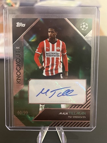 Topps UCC Knockout 2024/25 - Malik Tillman Green Parallel Autograph /99