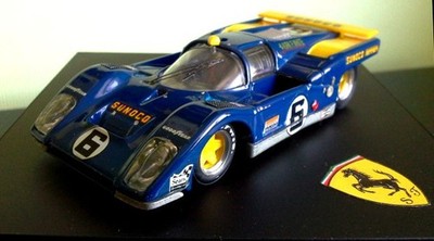 Ferrari 512M Daytona 1971 Scuderia Penske SUNOCO BRUMM 1:43 R229 - gesupert!!