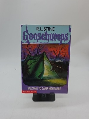 Goosebumps #9 Welcome To Camp Nightmare 1st Edition 1st Print Brand New Mint 