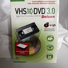 Honestech VHS to DVD 3.0 Deluxe Converter Never Used