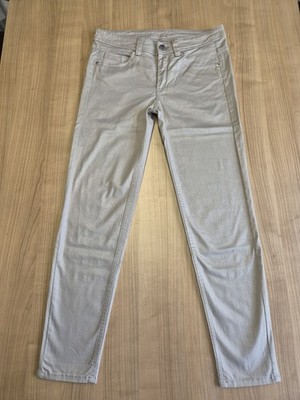 Damen 7/8 Hose Selection by s.Oliver Gr. 36 silber glitzer Sommerhose