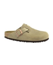 BIRKENSTOCK BOSTON 960813 tabacco brown beige ciabatta zoccolo uomo fibbie