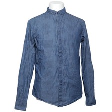 Armani Jeans, Hemd, Größe: L, Blau, Baumwolle, Herren #3D5