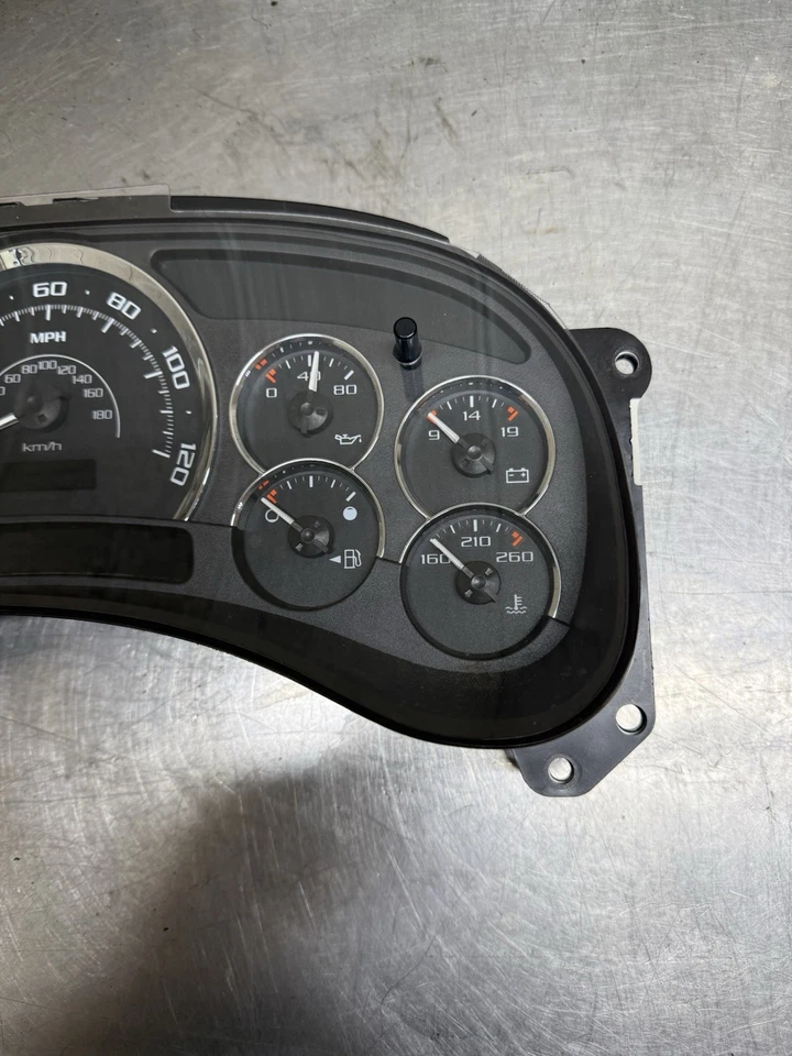 03-06 CADILLAC ESCALADE EXT CROMO CUADRO DE INSTRUMENTOS VELOCÍMETRO OEM Foto 2 de 4
