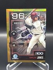 2025 Bowman - Bowman Scouts Top 100 Chrome Druw Jones #BTP-96 Gold Refractor /50