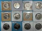Kennedy Half Dollars - lot of 12 coins !