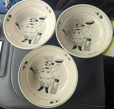 Migo Superstone Pasta Bowls made In Italy 1980's