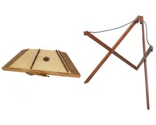 Roosebeck Single Strung 10/9 Hammer Dulcimer  Portable Stand