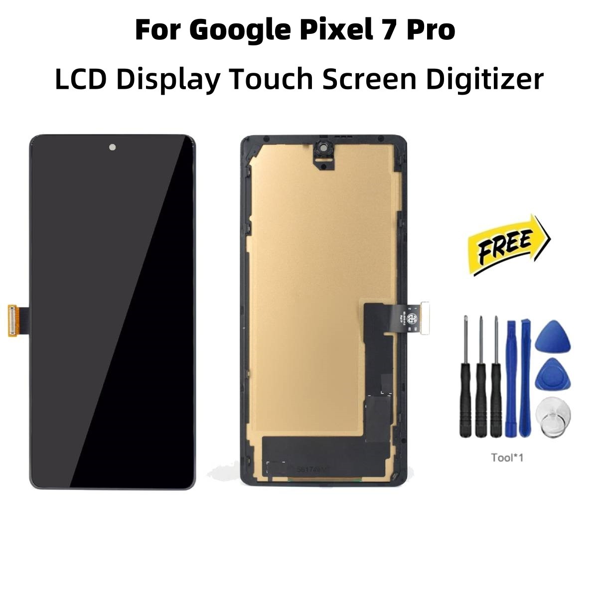 For Google Pixel 7 Pro TFT LCD Display Touch Screen