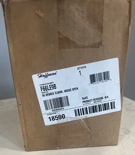 Hoffman F66LE9B nVent 90-Degree Elbow Fitting, Inside Open Gray Steel 6" x 6"