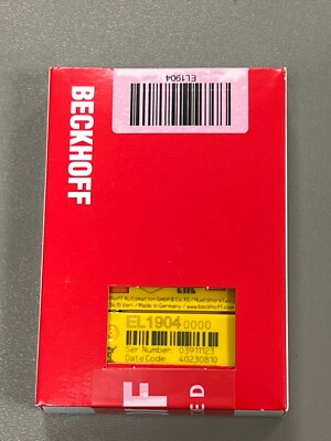 Beckhoff EL1904 TwinSafe EtherCat 4-CH-DI/ Neu OVP versiegelt