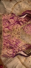 Purple, gold, ivory 2 pc Le Corsaire inspired custom tutu Adult XXS / XS