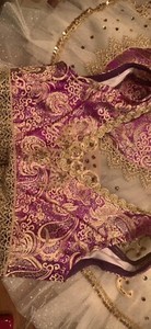 Purple, gold, ivory 2 pc Le Corsaire inspired custom tutu (Adult XXS / XS)
