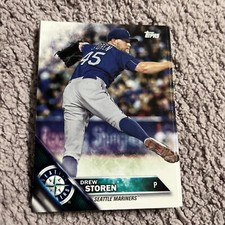 2016 Topps Update  Drew Storen #US243 Seattle Mariners Baseball