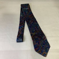  6688 Vintage Egon Von Funstenberq Multicolored Paisley Mens Necktie, Tie