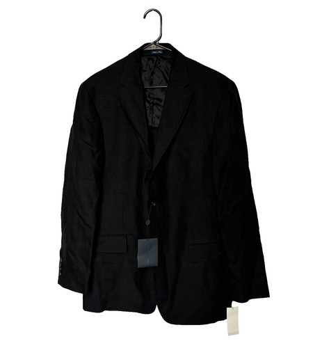 Vintage 90s Polo Ralph Lauren 44L Herringbone Lambswool Blazer