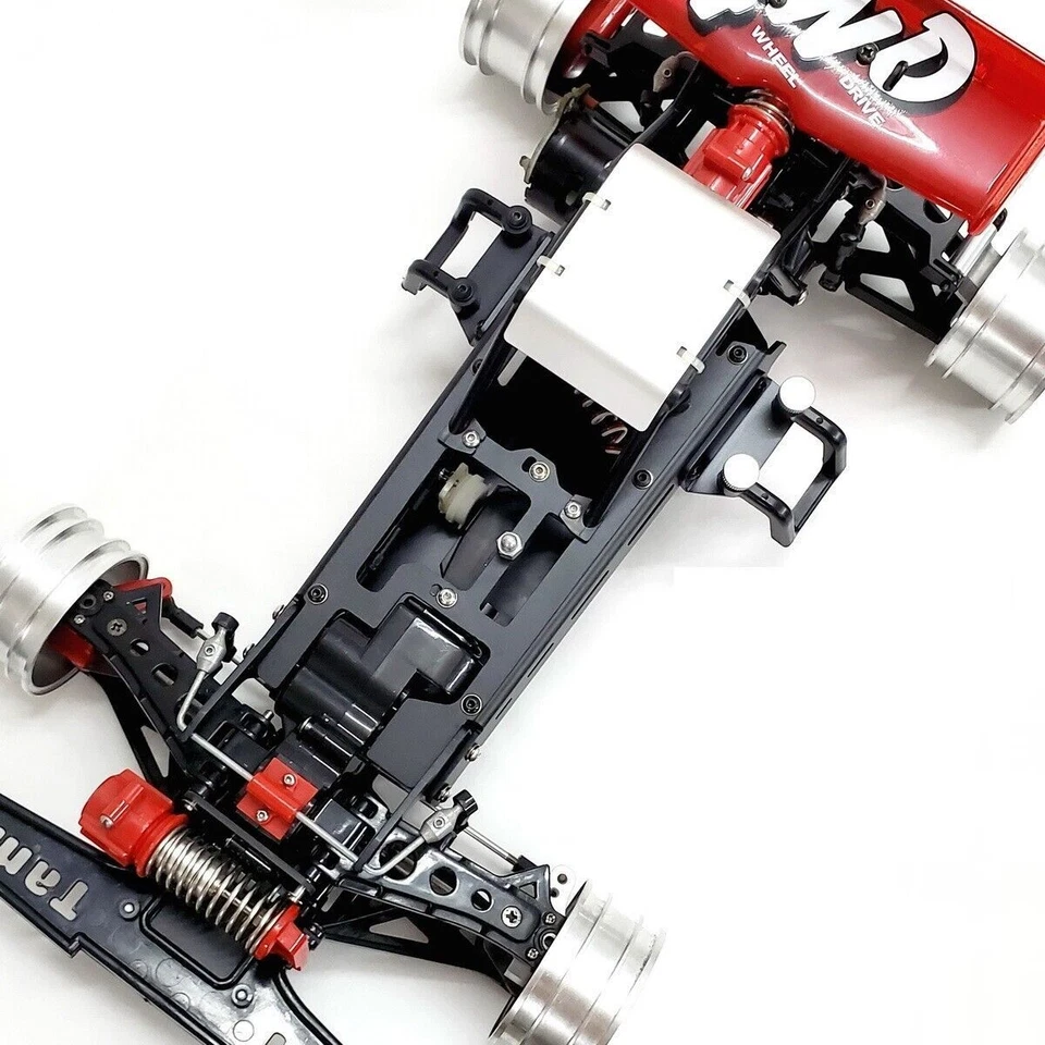 Custom Aluminum Chassis Kit for Tamiya Super Hotshot Chassis Upgrades Parts - Image 4 of 4