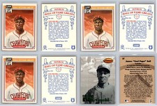 Cool Papa Bell 4 Card Collectors Lot - St. Louis Stars Pittsburgh Crawfords HOF