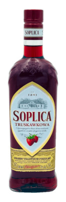 (26,65 /l) SOPLICA TRUSKAWKOWA STRAWBERRY Likör 28% 0,5l Flasche