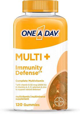 ONE A DAY Teen Multi+ Immunity Defense Vitamins, Multivitamin Gummies With...