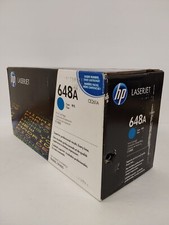 HP 648A Cyan Toner Cartridge LaserJet CP4025 CE261A Damaged Box