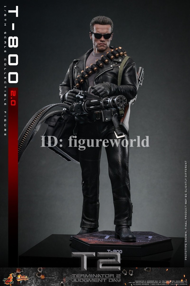 Pre-order Hot Toys MMS795 1/6 Terminator 2: Judgment Day T-800 2.0