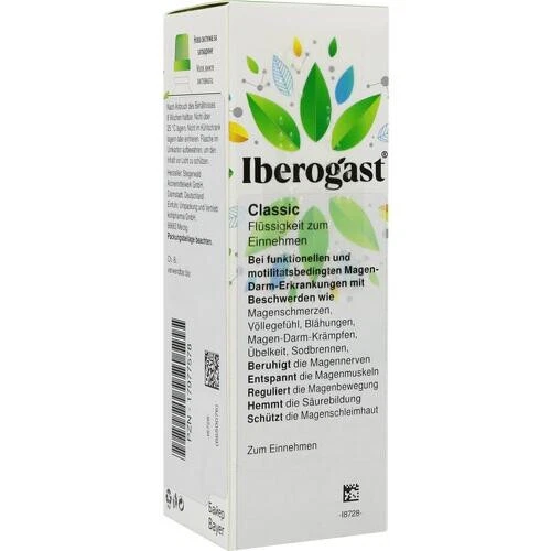KOHLPHARMA GMBH Iberogast Classic 50ml Reizmagen Völlegefühl Magenschmerzen Verdauung 9 Kräuter