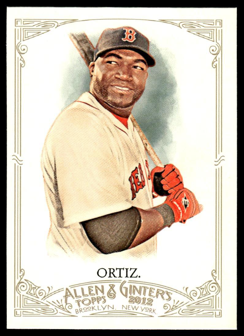 2012 Topps Allen & Ginter 35 David Ortiz Boston Red Sox Baseball Card