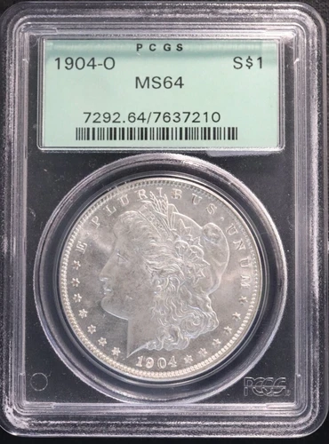 1904-O Morgan Dollar PCGS Graded MS64 Old Green Holder!
