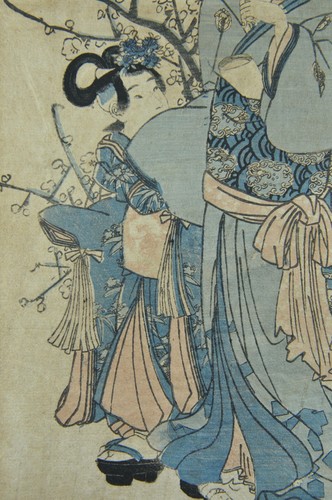 Fine Antique Japanese Utagawa Toyokuni WoodBlock Print - 第 4/8 張圖片