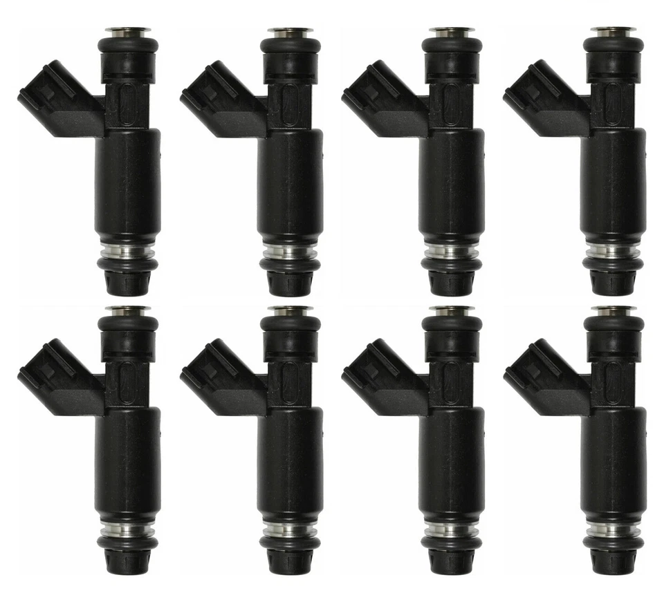Juego de 8 inyectores de combustible 12580426 para GMC Yukon Sierra 1500 2002-2006 5,3 L V8 Foto 3 de 4