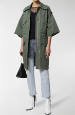 Bn Maison Martin Margiela Mm6 Women’s Cargo Coat Size 40 Rrp £596