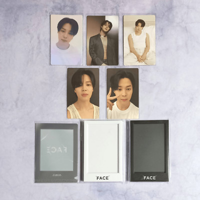 BTS Jimin Face Pre-order Gift Photo Card & Weverse Albums Ver