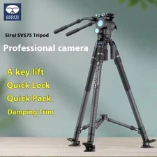 SIRUI SVS75 SVH15 Drag-Control Video Fluid Head Rapid System ALL Camera Tripod